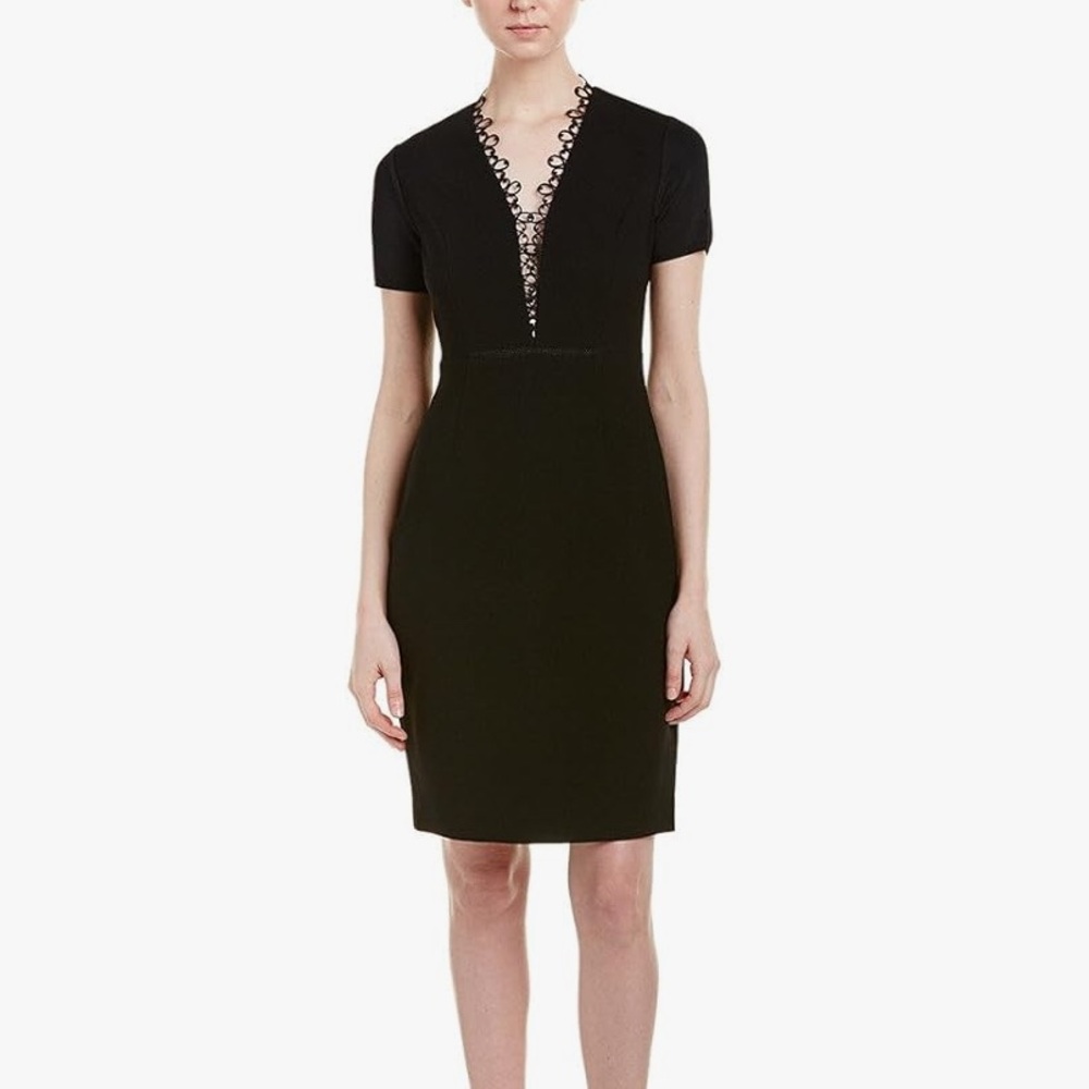 Elie Tahari Saylah Navy Dress NWT